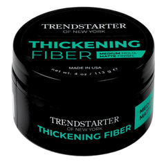 TRENDSTARTER Thickening Fiber packaging showcases premium USA-made formula for volume