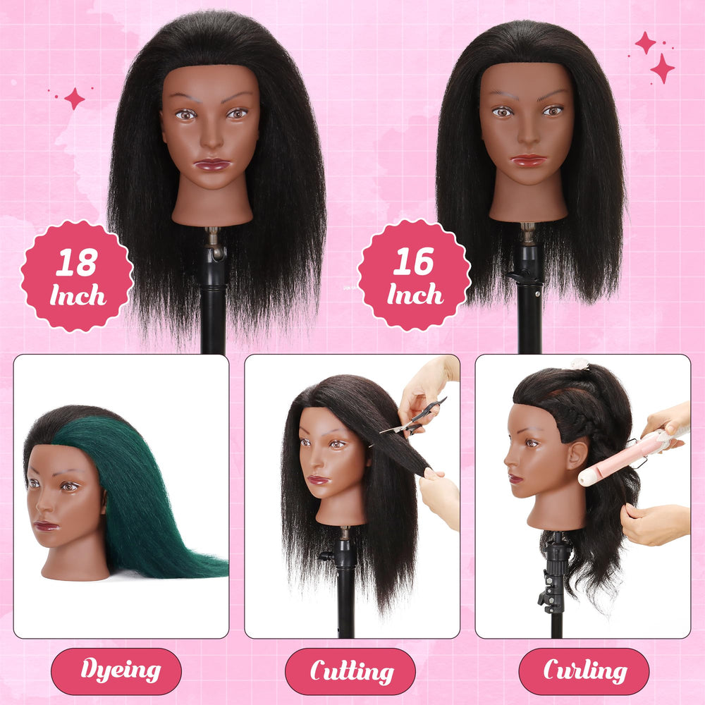 Treosida styling tools kit included enables immediate practice sessions.