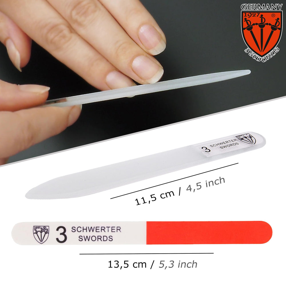 Buffer 3-en-1 para uñas Tres Sables Alemania, limpieza, acondicionamiento y brillo