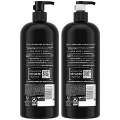 TRESemmé anti-breakage conditioner bottle-pour for frizz control and hydration