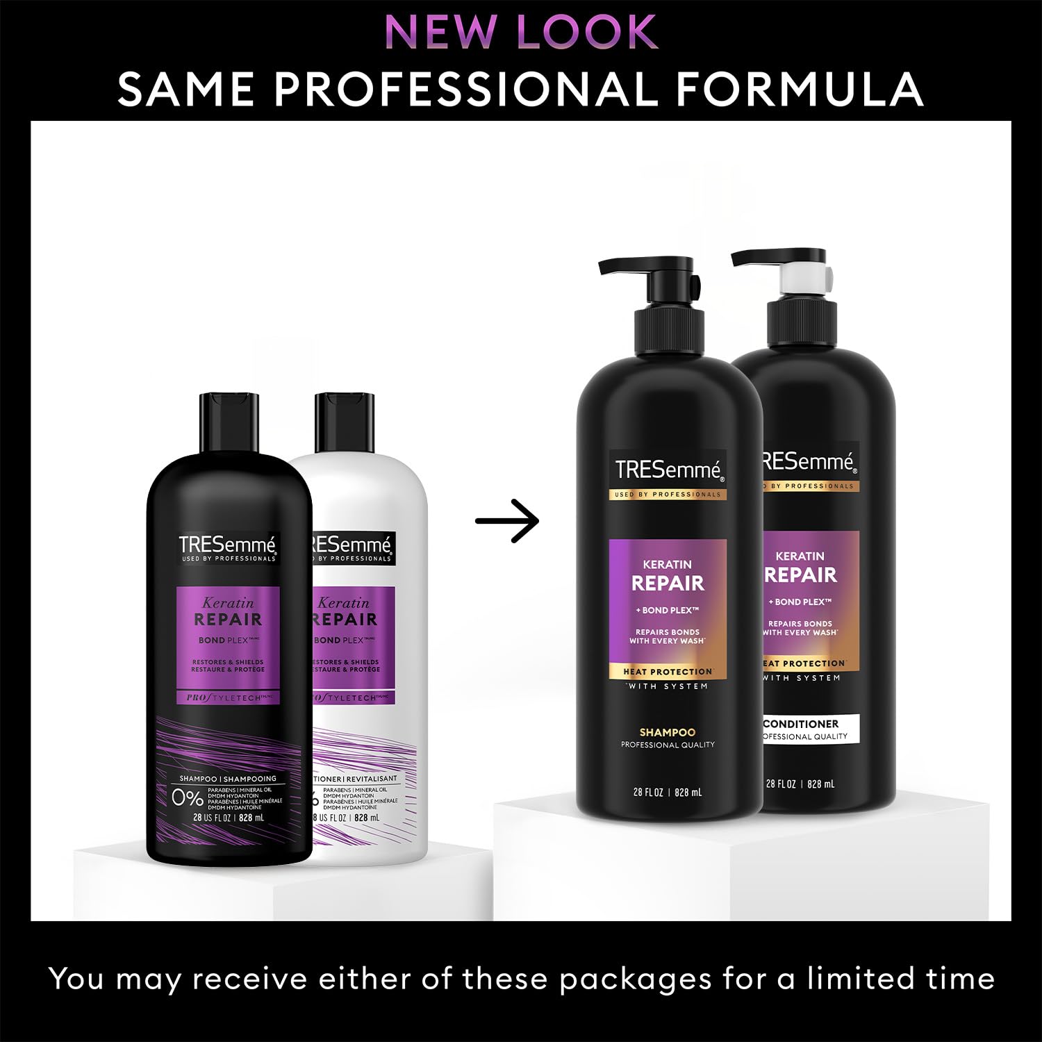 Bond Plex technology graphic illustrating hair-strengthening benefits