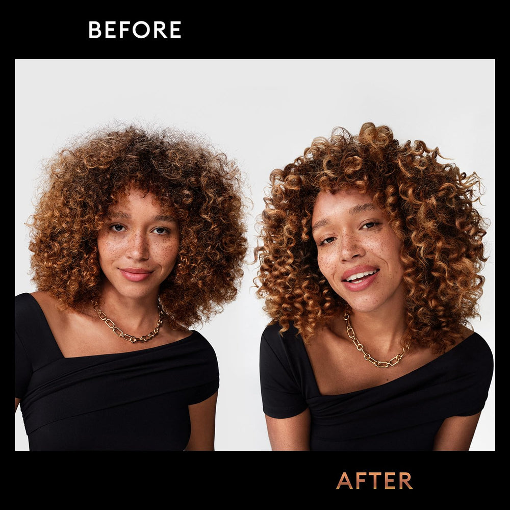 TRESemmé Botanique Nourish Pro Style ceramide icon suggests enhanced frizz control.