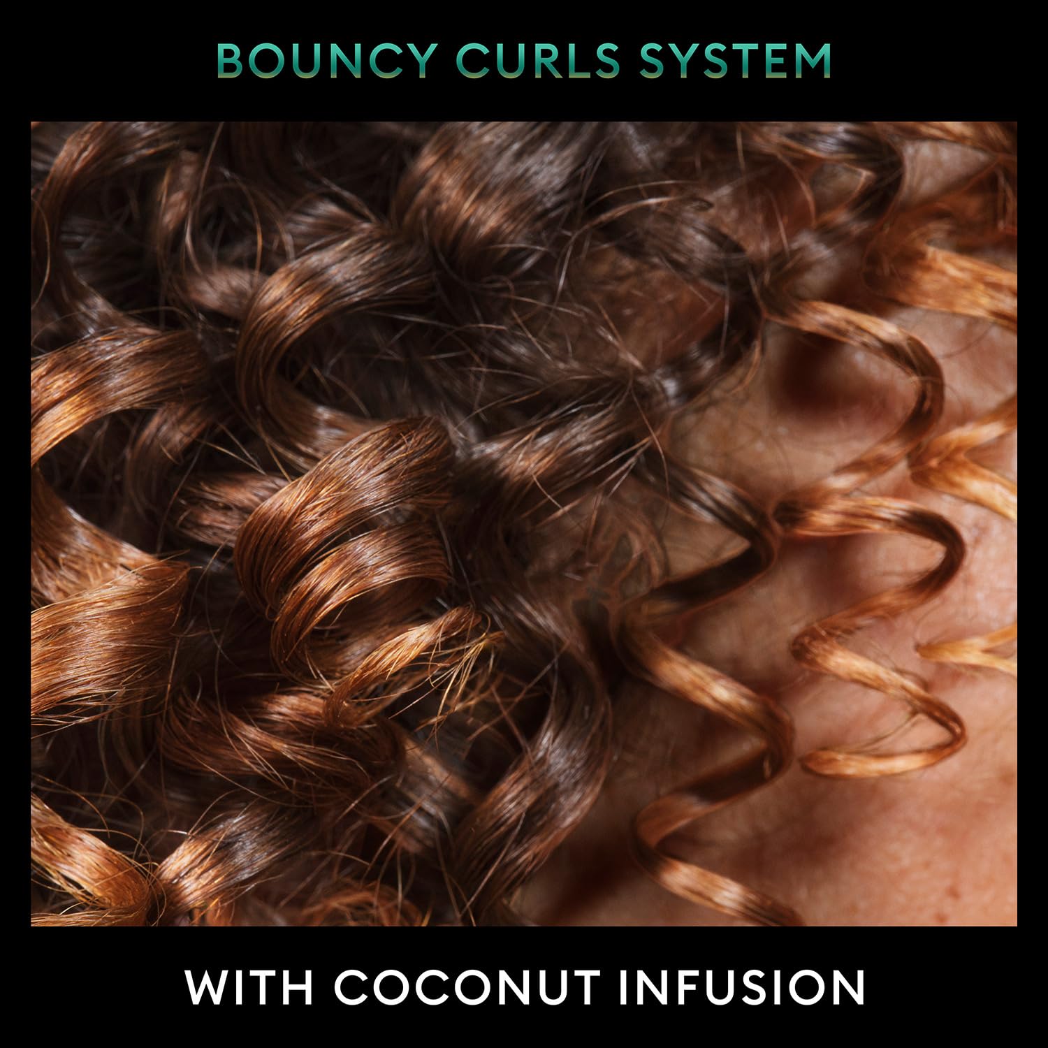 TRESemmé Bouncy Curls shampoo lather highlighting creamy texture for curly hair.
