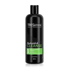 TRESemmé Deep Cleansing Shampoo 500ml bottle ready for a clarifying cleanse.