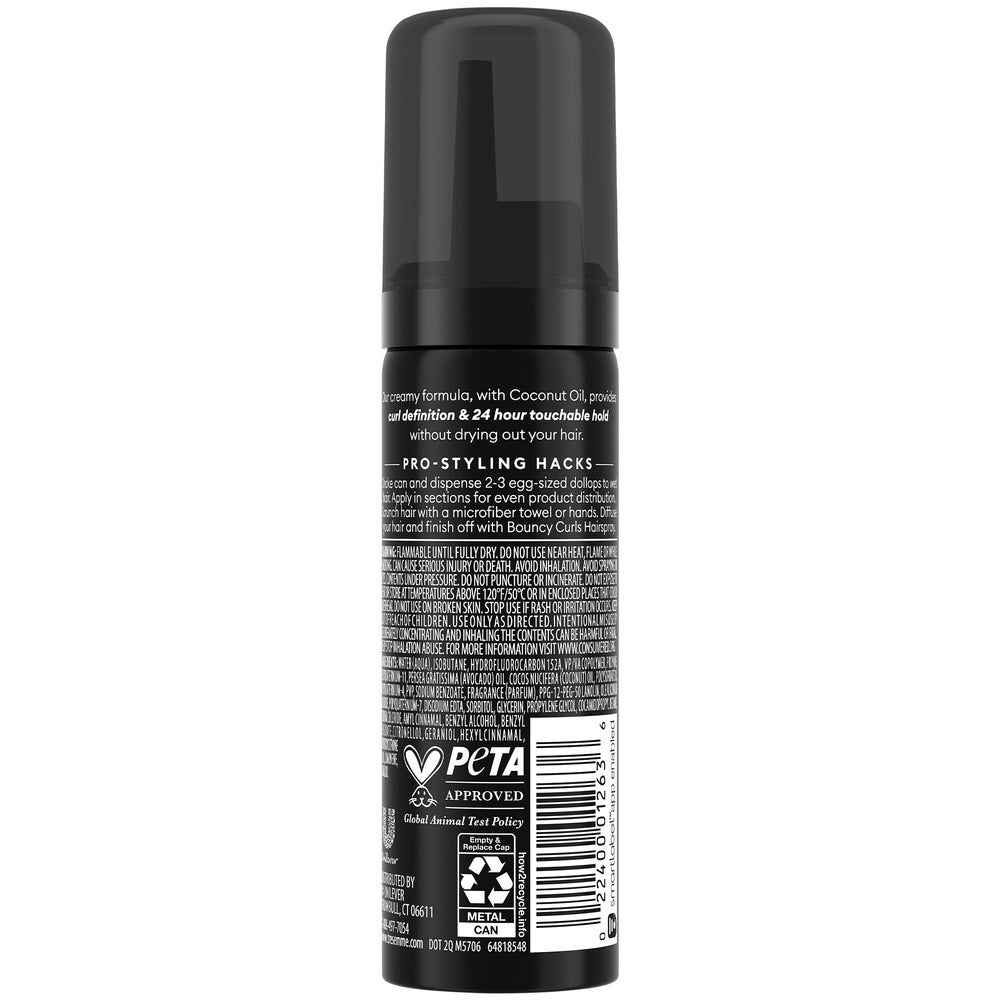 TRESemmé Defining Hair Mousse travel 2oz tube enables on-the-go styling.