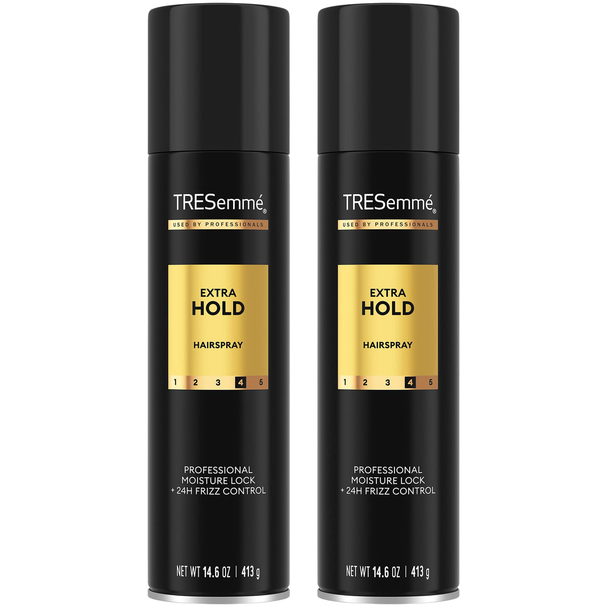 TRESemmé extra hold hairspray 14.6oz bottle — long-lasting hold through humidity