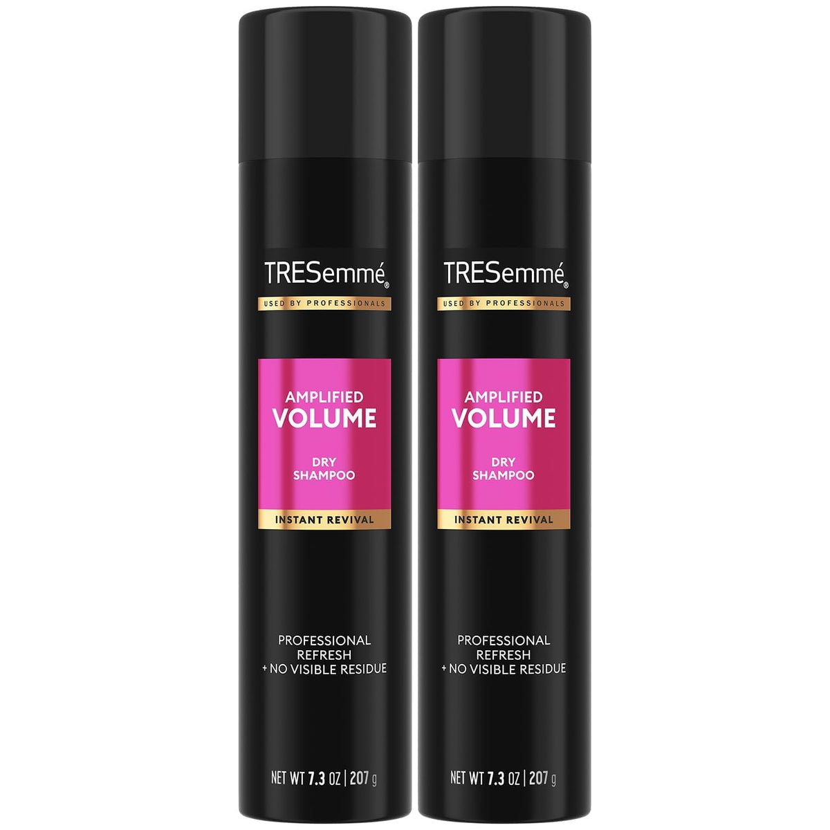 TRESemmé Fresh Start Dry Volumizing Shampoo bottle boosts lift for everyday volume.