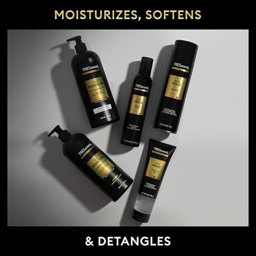 TRESemmé humidity-resistant look showing frizz-proof styling