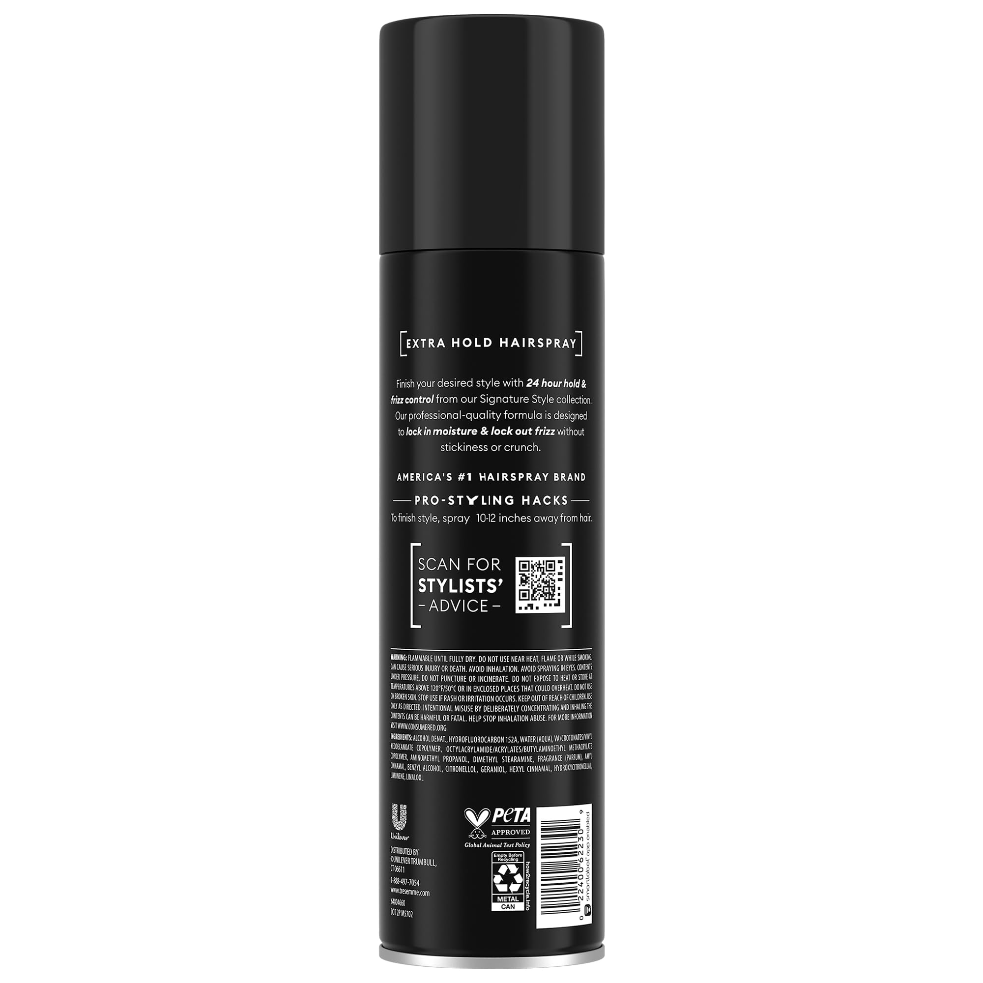 TRESemmé keratin repair mask application image suggests quick nourishment between washes