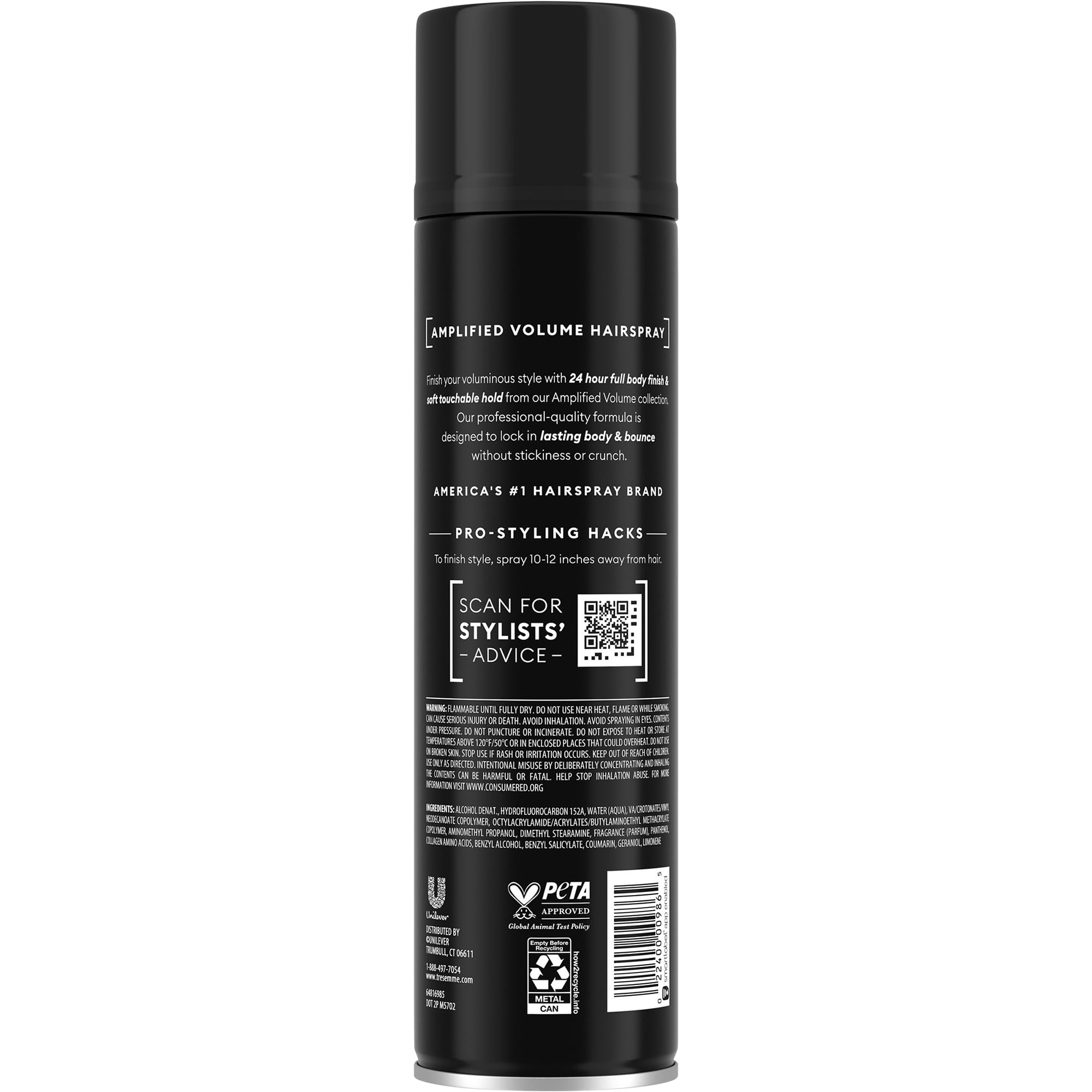 TRESemmé Keratin Repair Mask scoop showing rich conditioning formula.