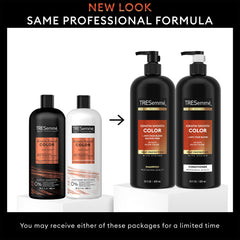 TRESemmé Keratin Smooth Color Shampoo lather close-up highlights rich cleansing for color-treated hair