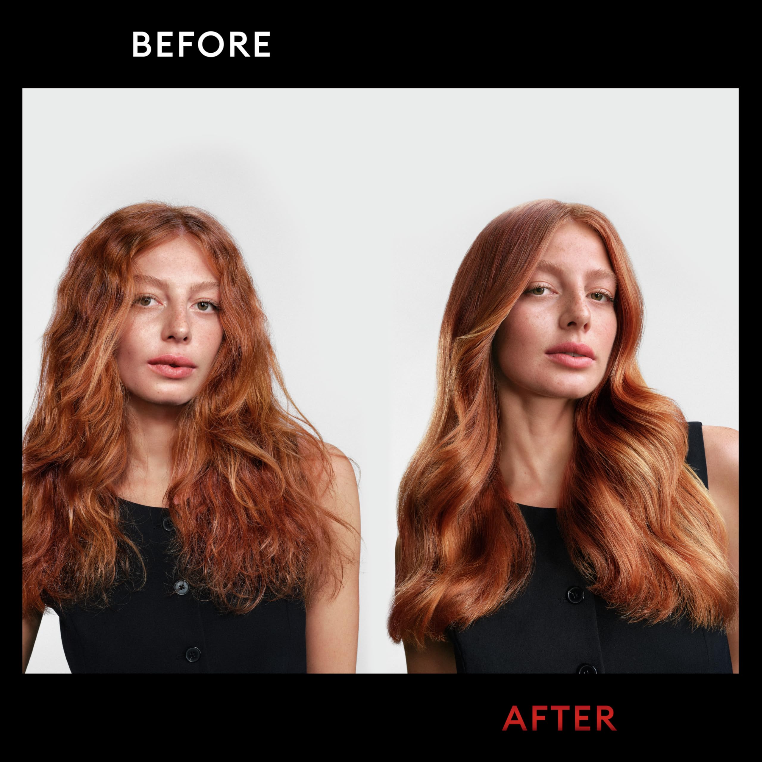 Bathroom setup featuring TRESemmé Keratin Smooth Conditioner supports salon-inspired blowouts.