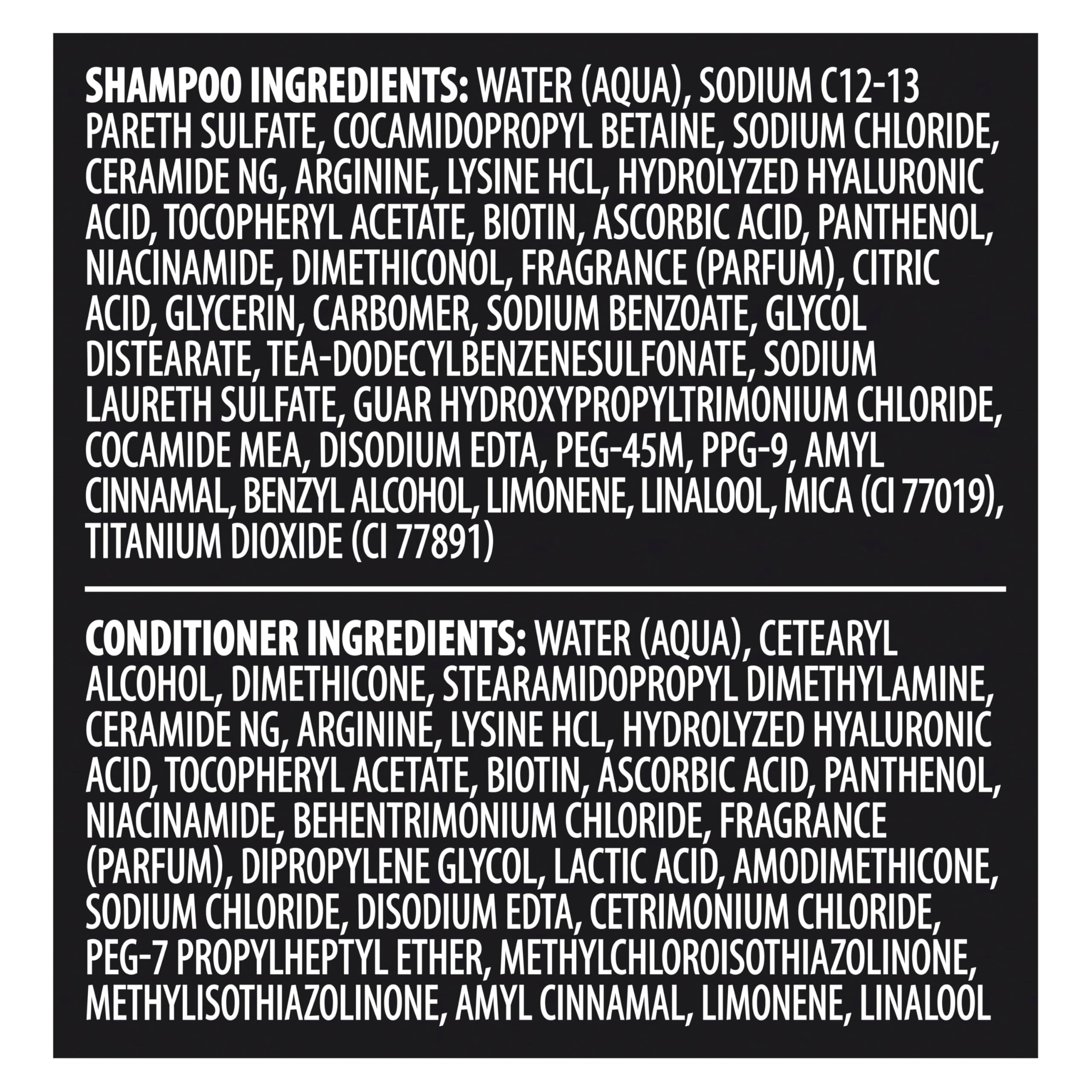 TRESemmé set on bathroom counter with styled hair showing salon-finish benefit