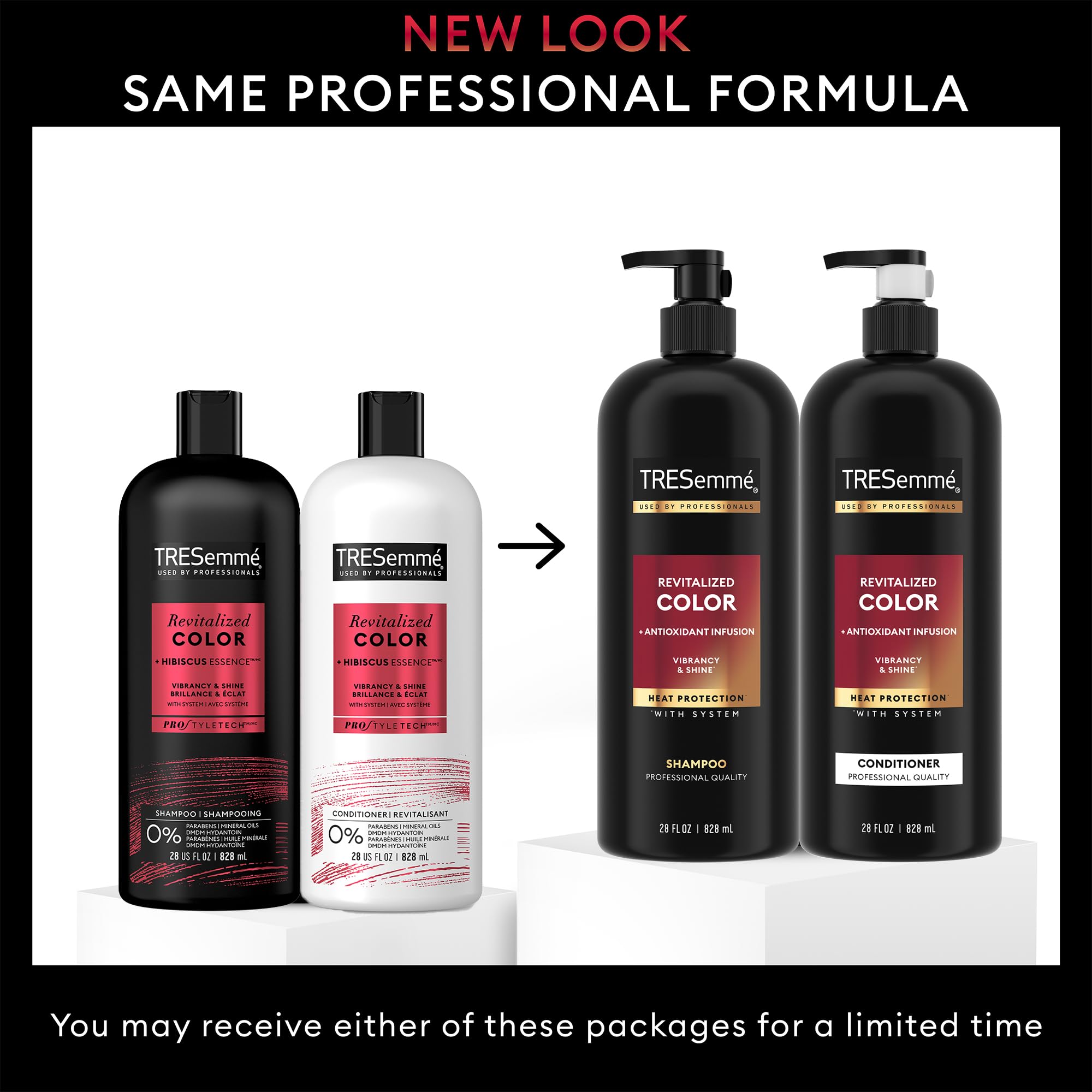 TRESemmé shampoo lather in hand demonstrates cleansing for color-treated hair.