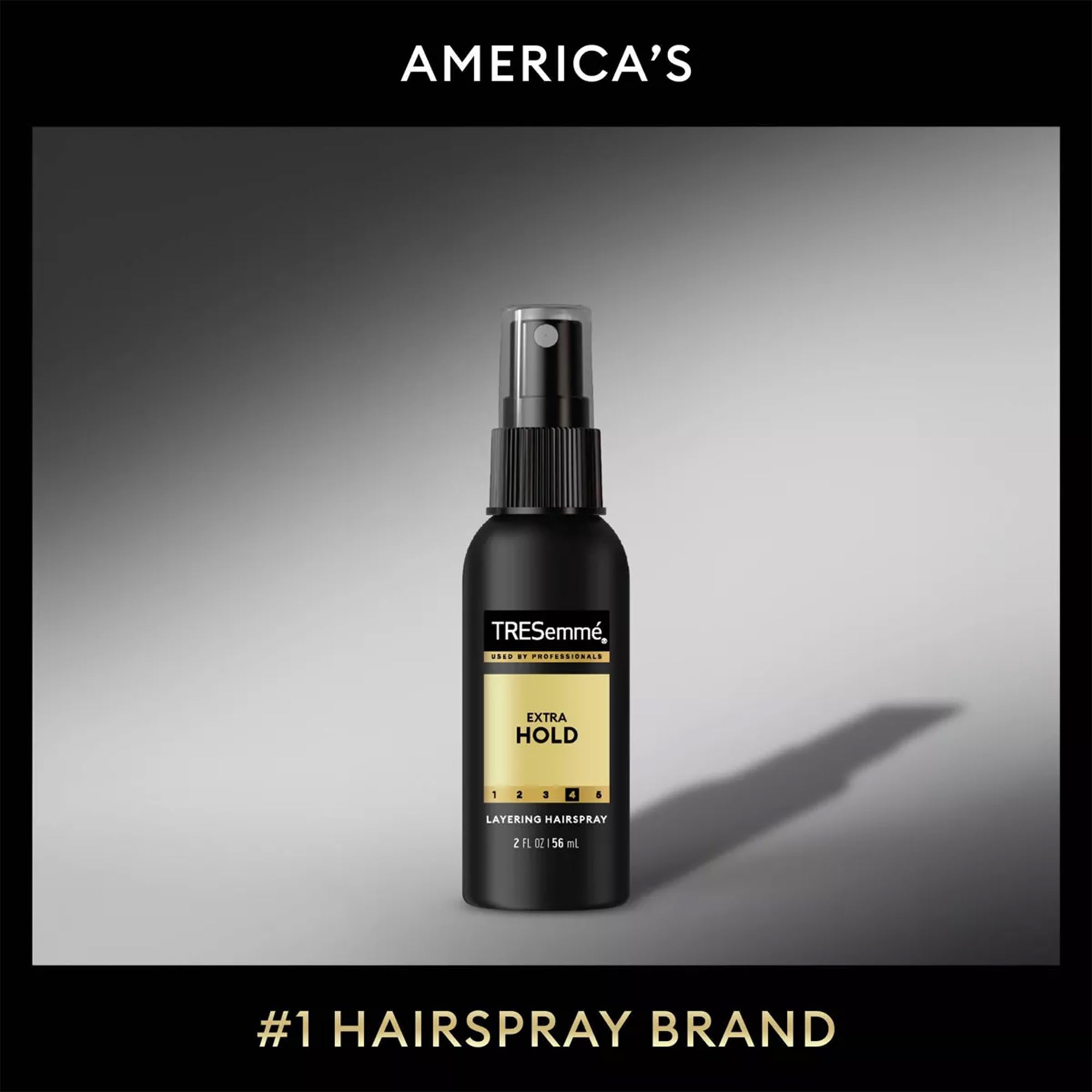 TRESemmé soft-touch-finish gives a natural, touchable result.