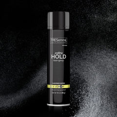 TRESemmé Tres Two Extra Hold Spray fine-mist nozzle provides even coverage and brush-out friendly hold.