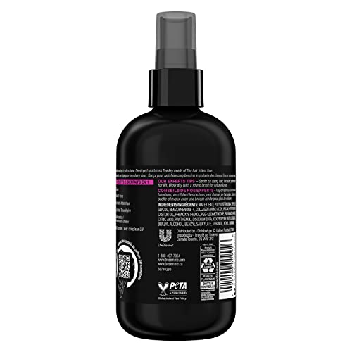 TRESemmé Volume Mist applied at roots to lift fine hair.