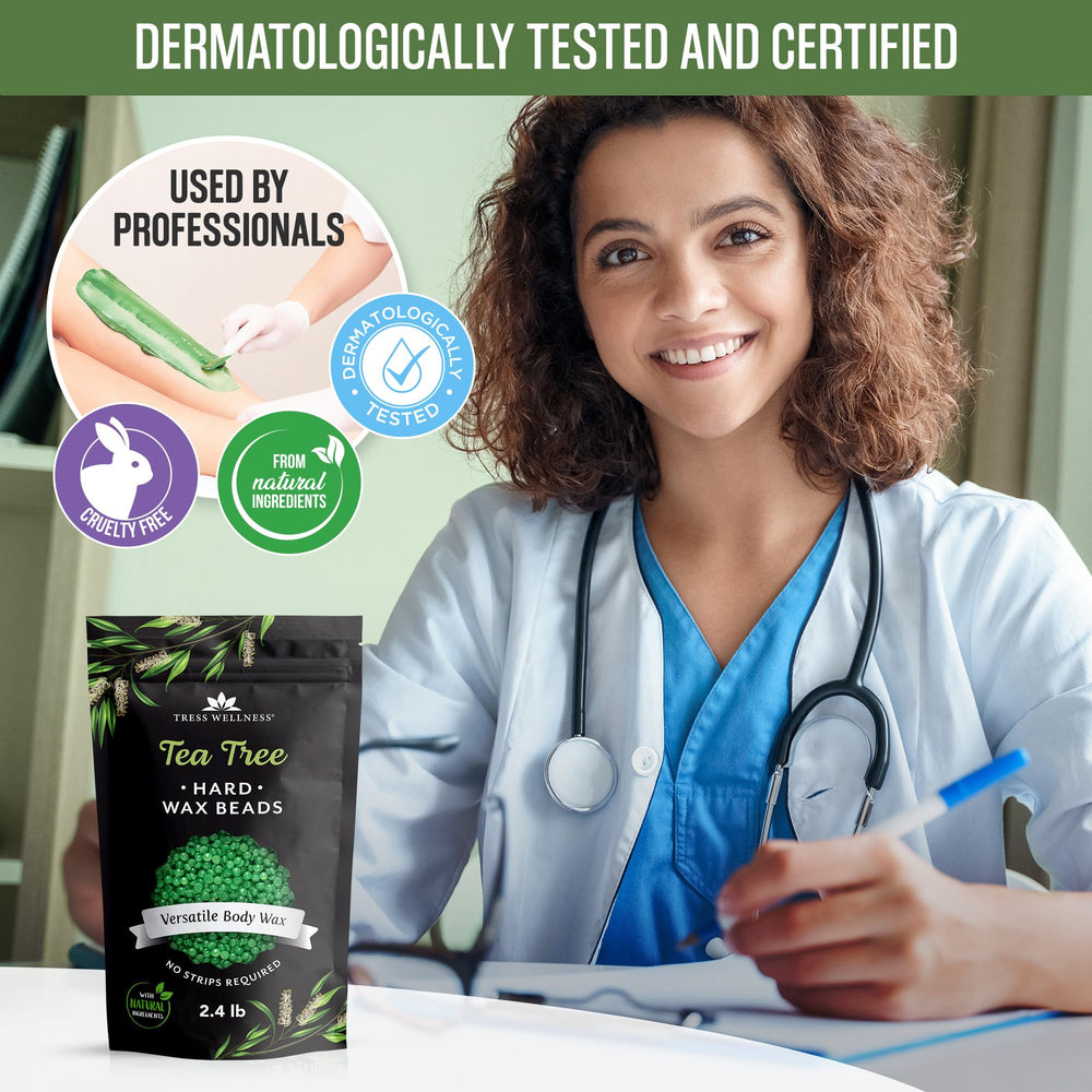 Tress Wellness bikini to full-body waxing ready for precise temperature control.