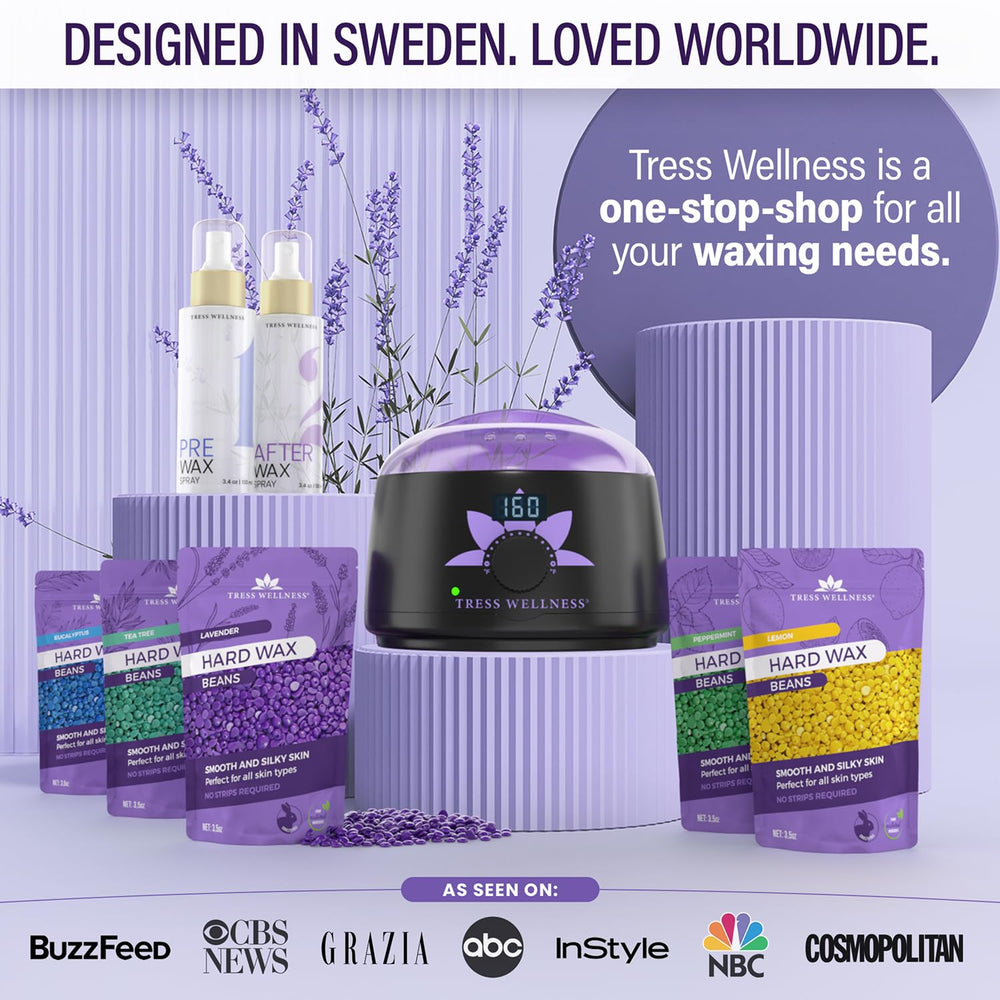 Tress Wellness wax guide app helps beginners wax confidently at home.