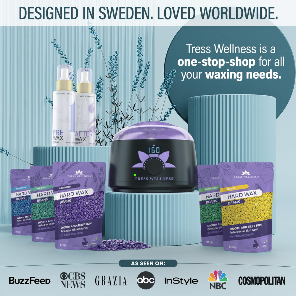 Tress Wellness Wax Like a Pro guide with WaxPal tutorials from licensed estheticians
