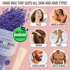 Tress Wellness hard wax beads provide salon-grade hair removal at home