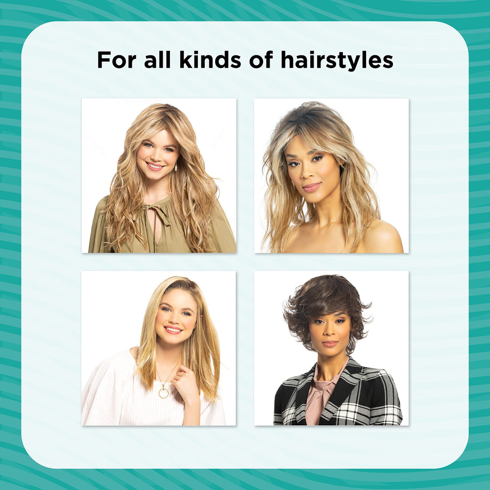 Tressallure TressTech wig wax suitable for synthetic and human hair compatibility.