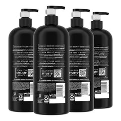 TRESemmé Botanique Nourish conditioner bottle front showing coconut milk for hydration.