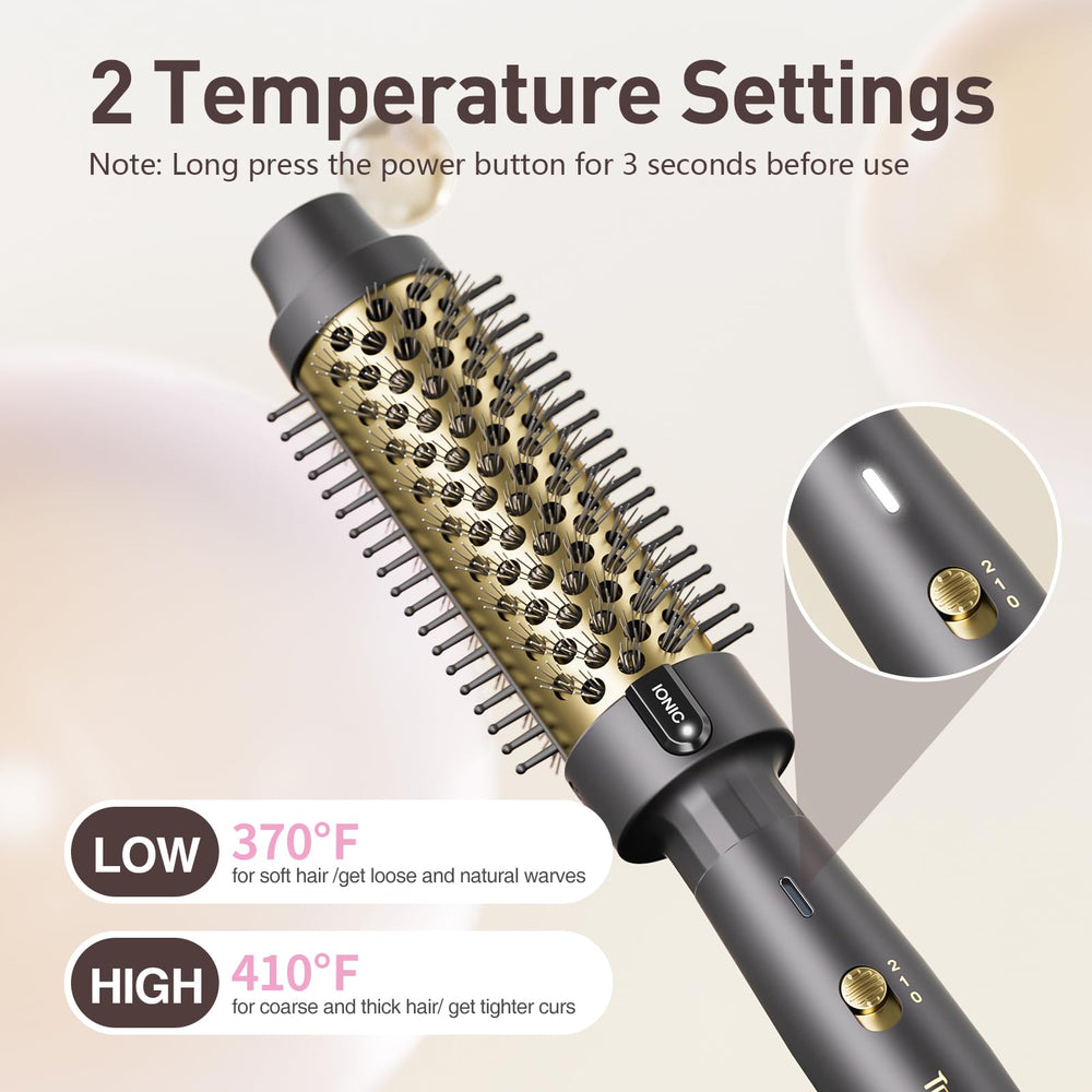 Tresses Touch Ionic Surround Technology reduces frizz for sleek results