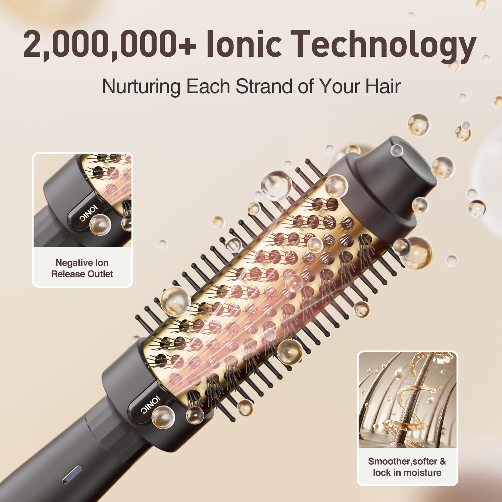 Tresses Touch Quick heat in 30 seconds for speedy styling