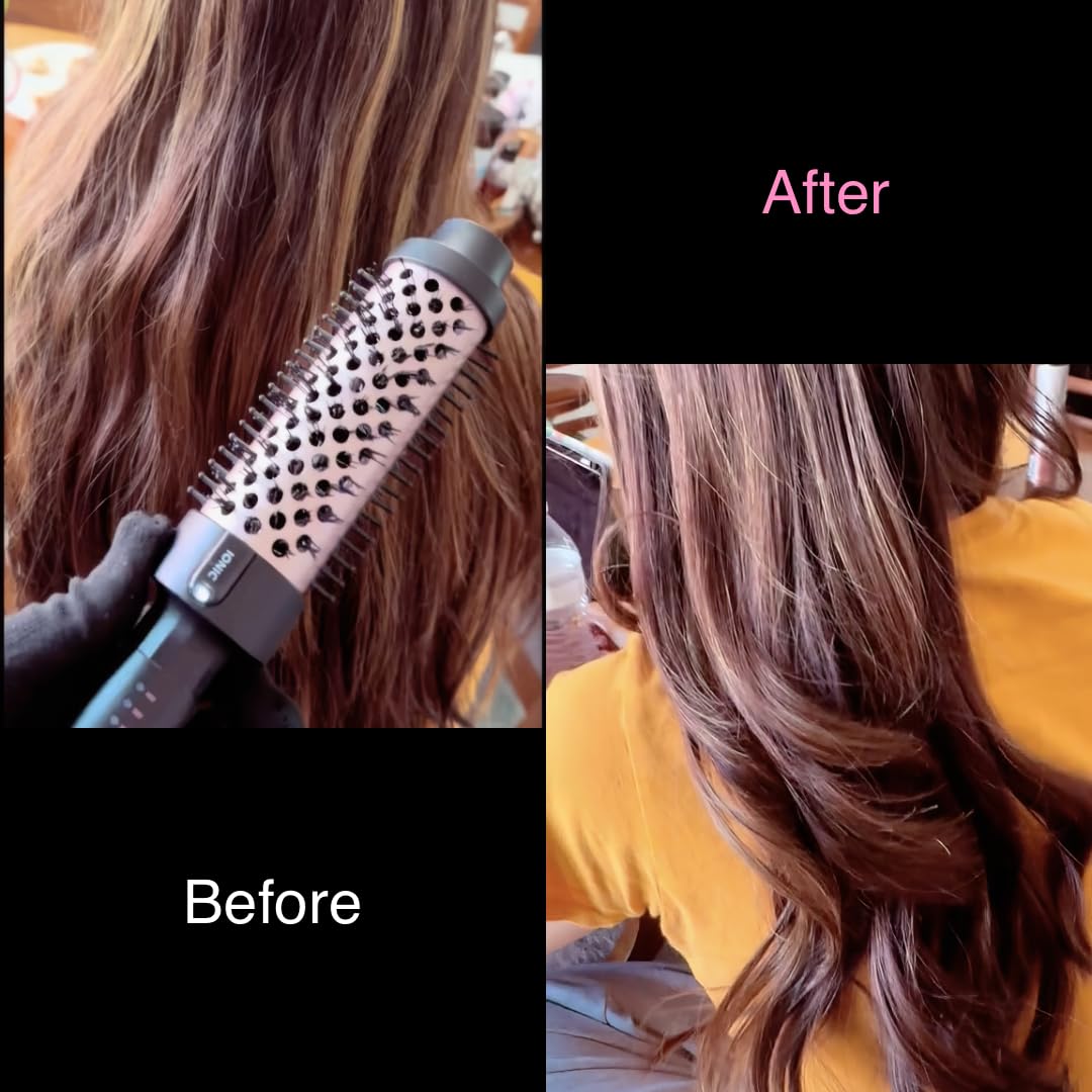 Tresses Touch rose-gold finish adds a premium styling vibe.
