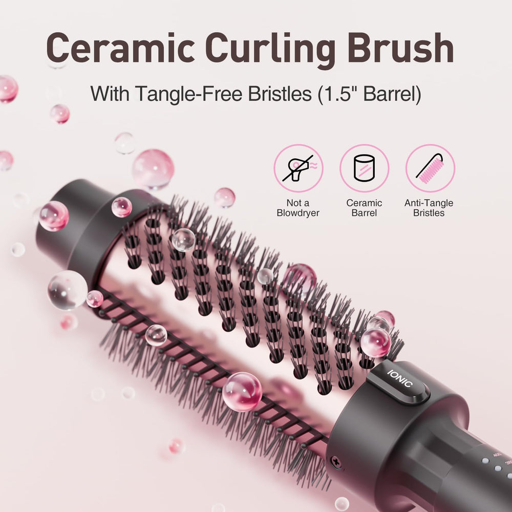Tresses Touch 360 swivel cord prevents tangles during styling.
