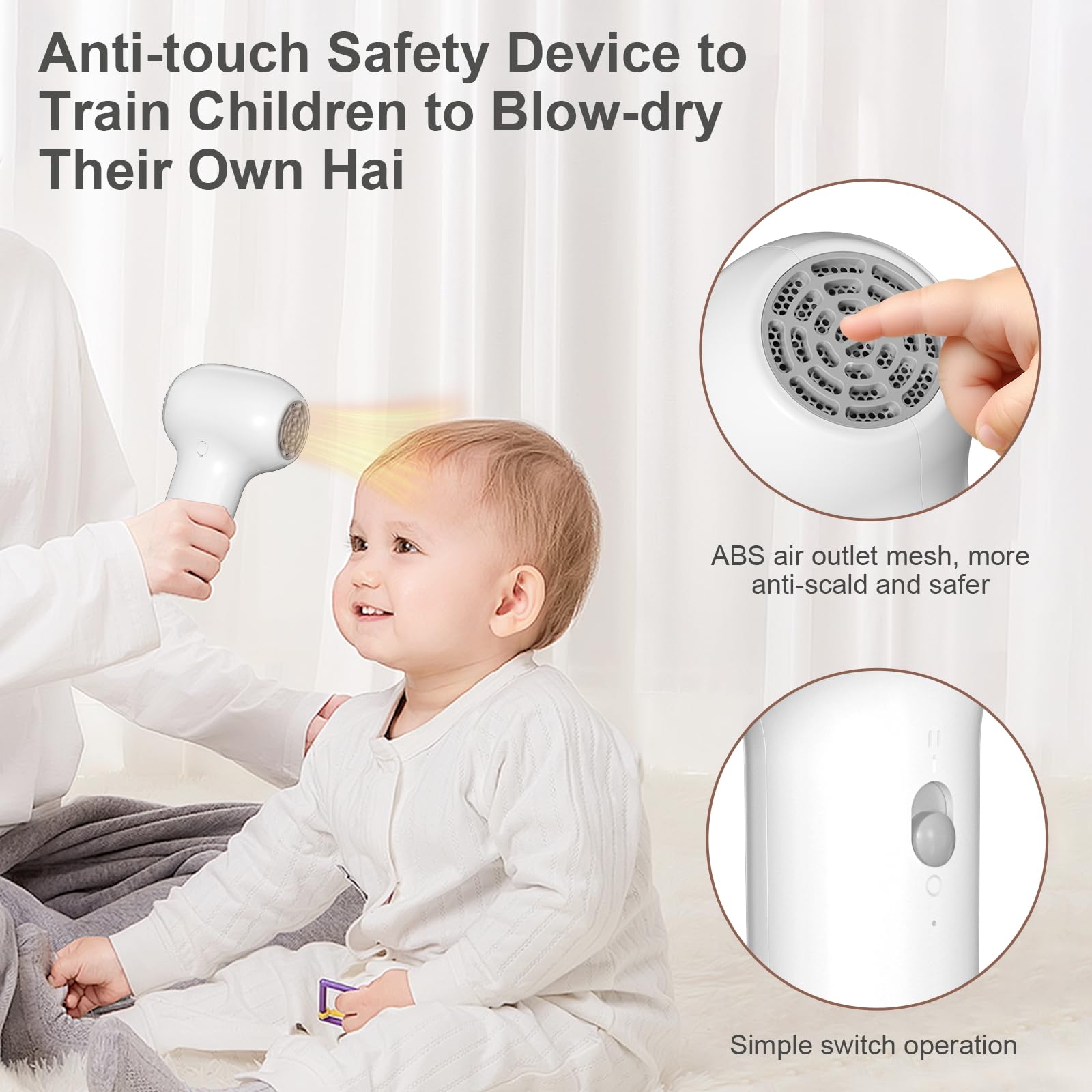 Trewf cordless hair dryer gift for baby and mom
