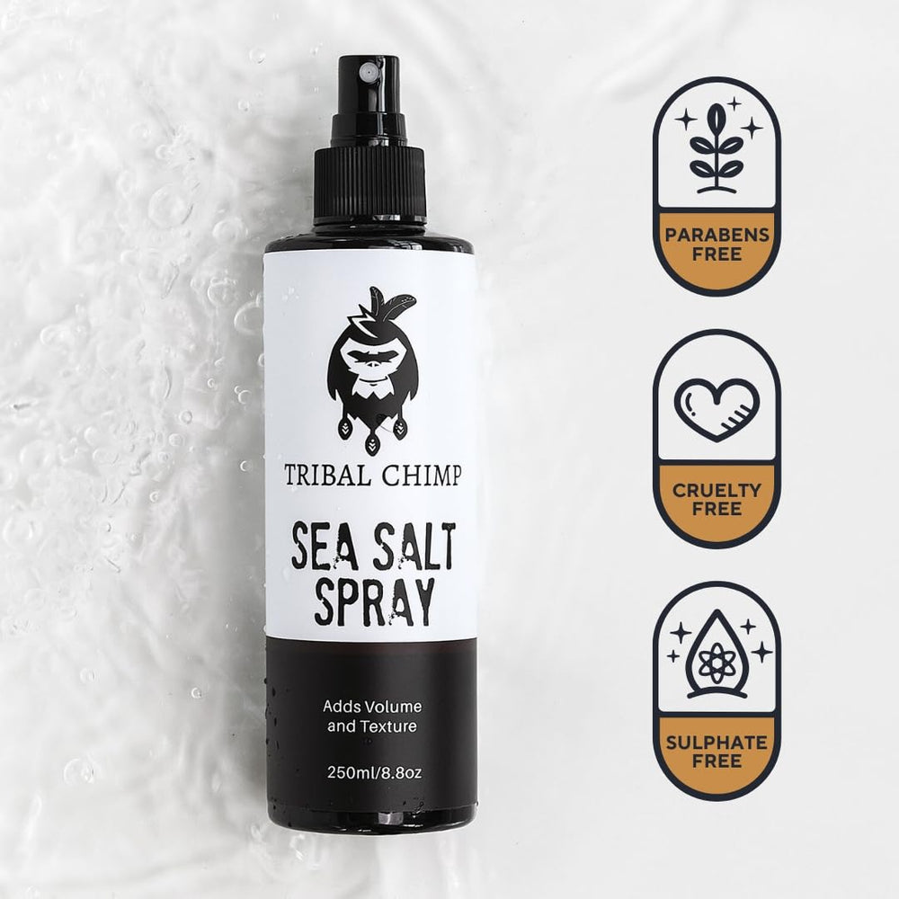 Tribal Chimp Sea Salt Spray versatile styling essential for men
