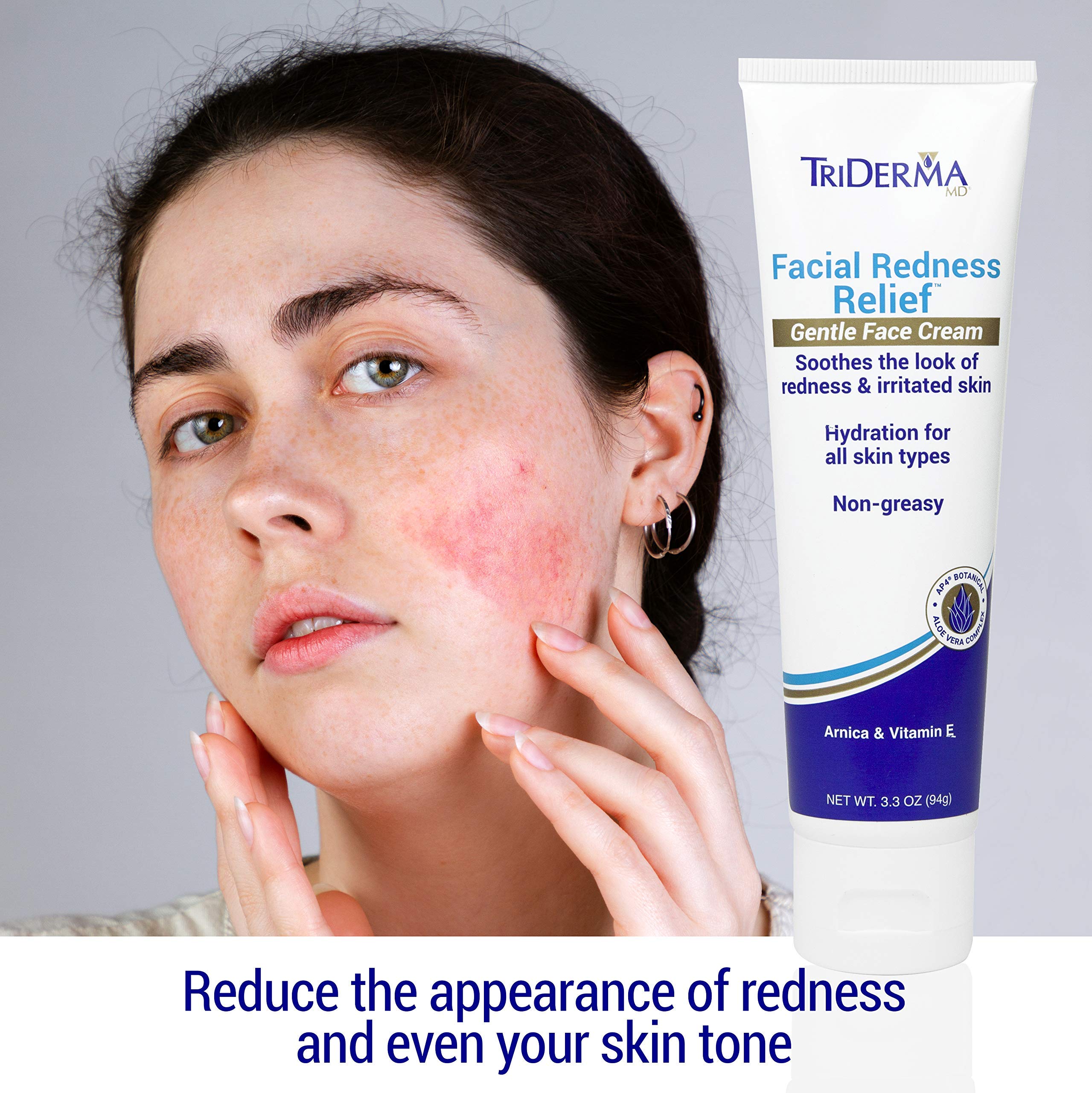 TriDerma AP4 Aloe Vera Complex graphic illustrates 200+ healing properties.