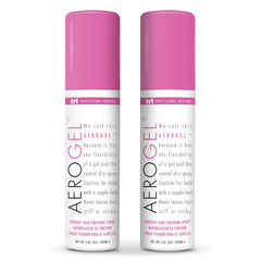 TRIDESIGN Aerogel hairspray bottle showing strong flexible hold for all hair types.