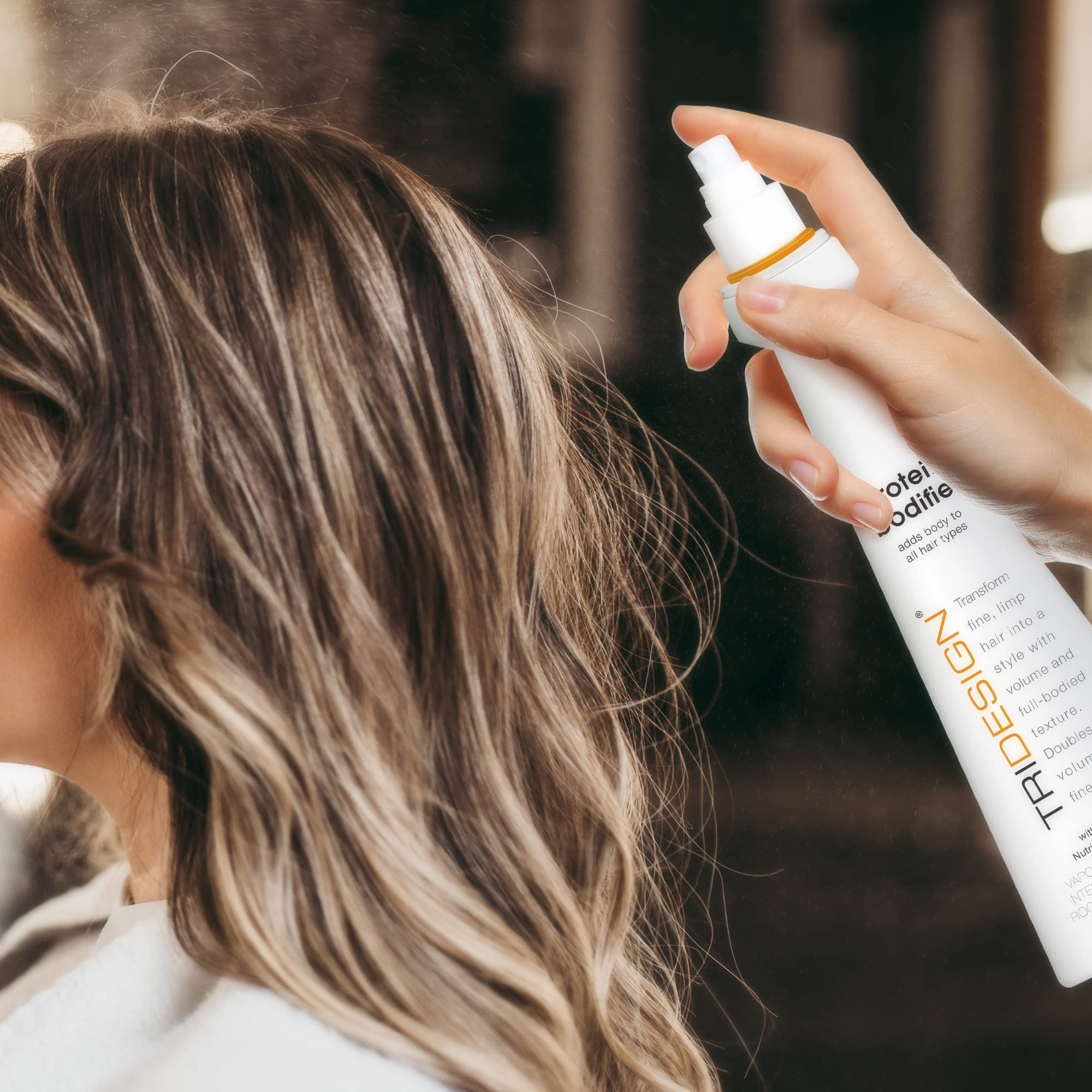 TRIDESIGN Protein Bodifier packaging for easy storage and travel