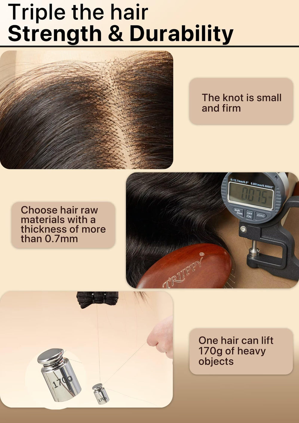 Triippy HD lace blends with multiple skin tones
