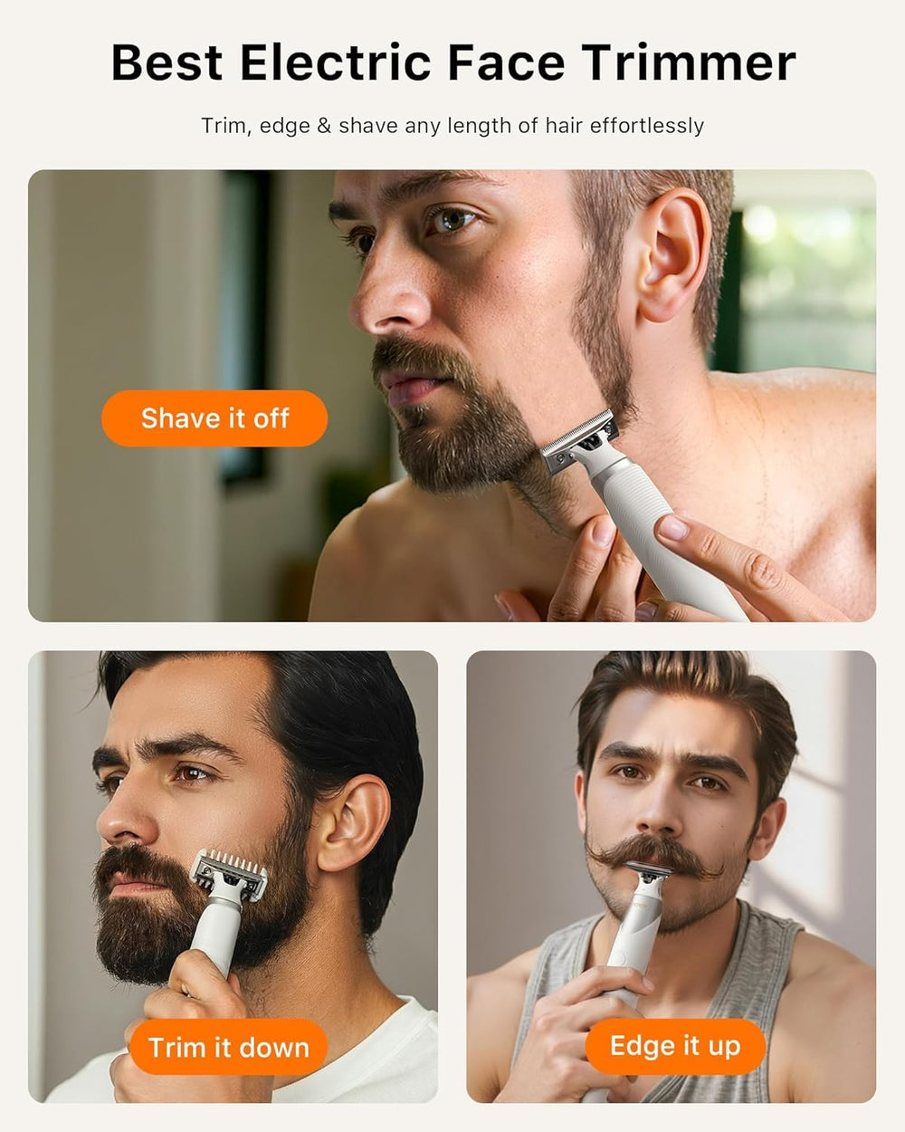 Trimcoo guard 0mm skin protector ensures gentle trimming.