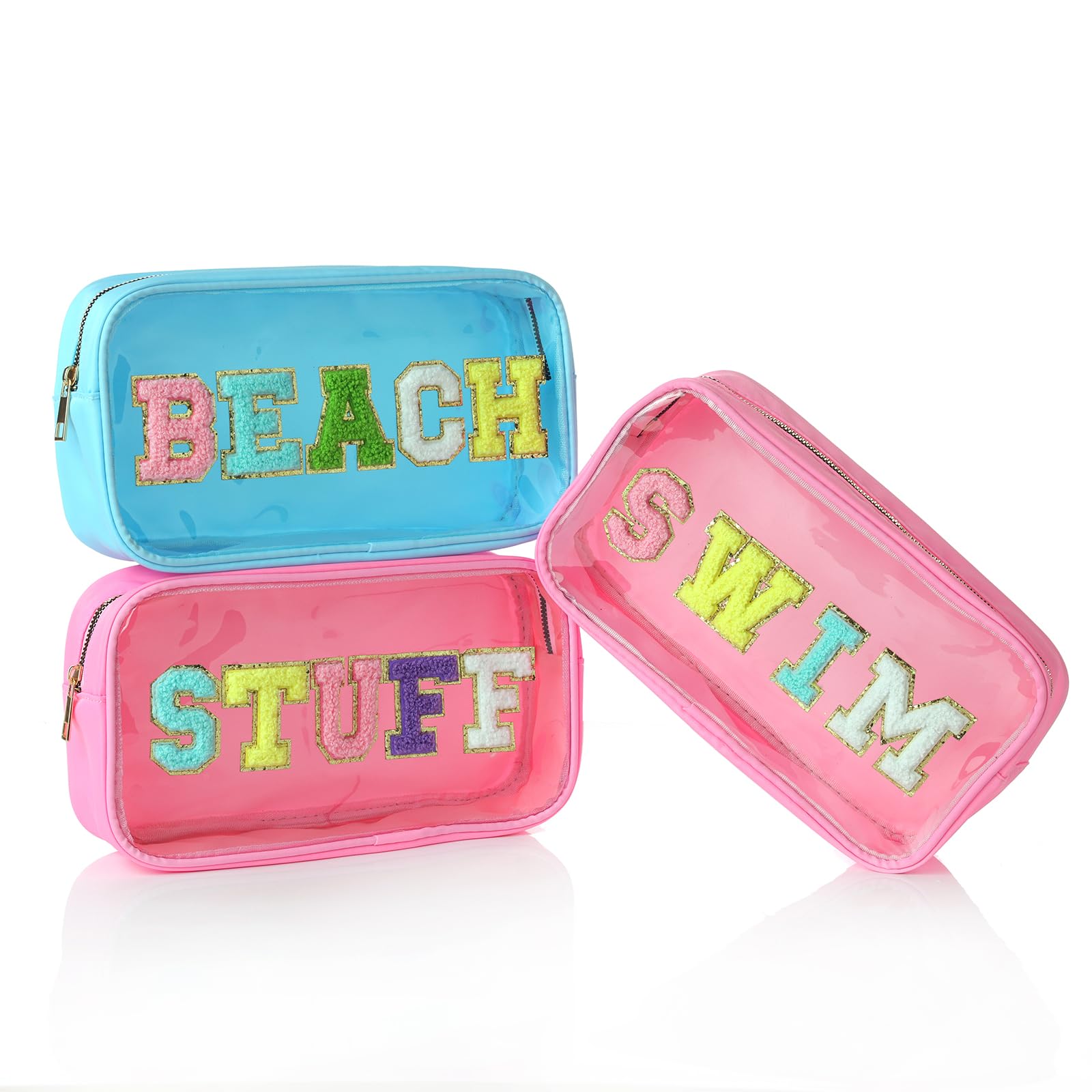 TRIP TIGER Swim Chenille bag travel cosmetic organizer for weekends