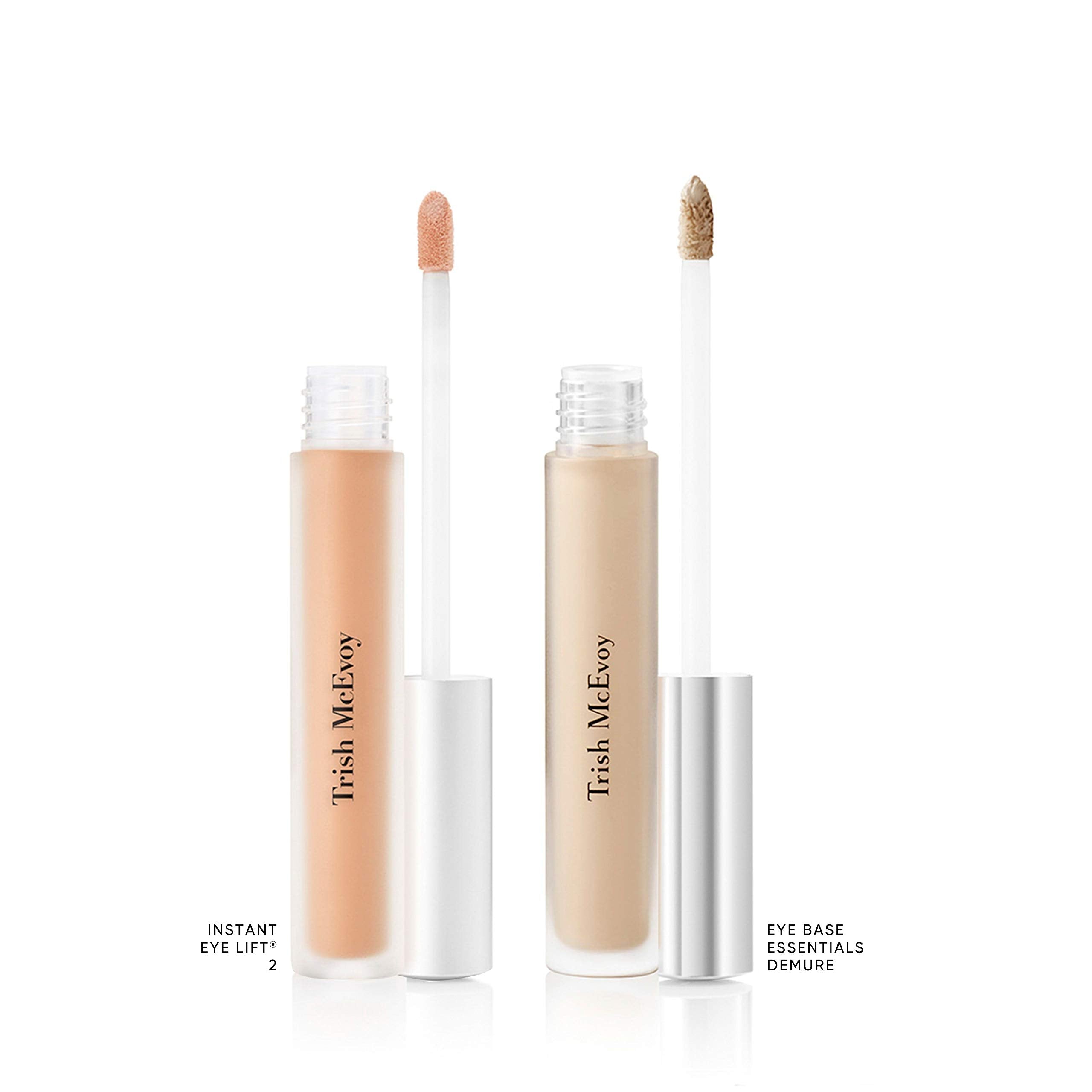 Trish McEvoy Eye Base Essentials Demure on-eyelid showcase boosts shadow adhesion and even color.