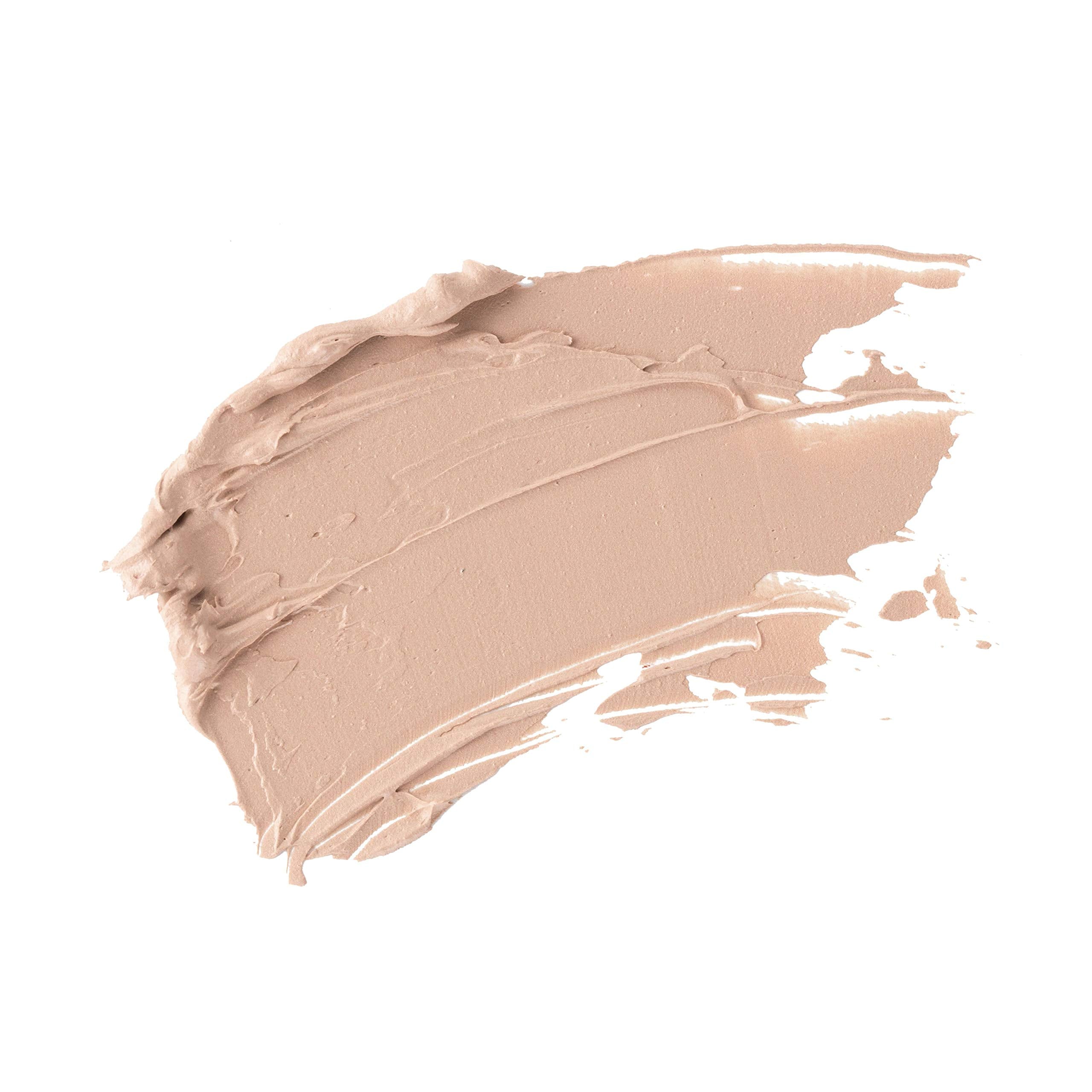 Trish McEvoy Eye Base Essentials Demure swatch demonstrates creamy texture for quick brightening.