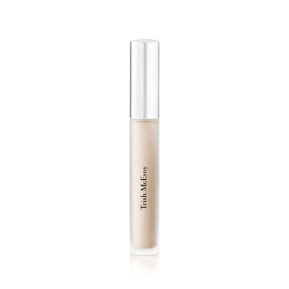 Trish McEvoy Eye Base Essentials Sand packaging highlights compact, travel-friendly design.