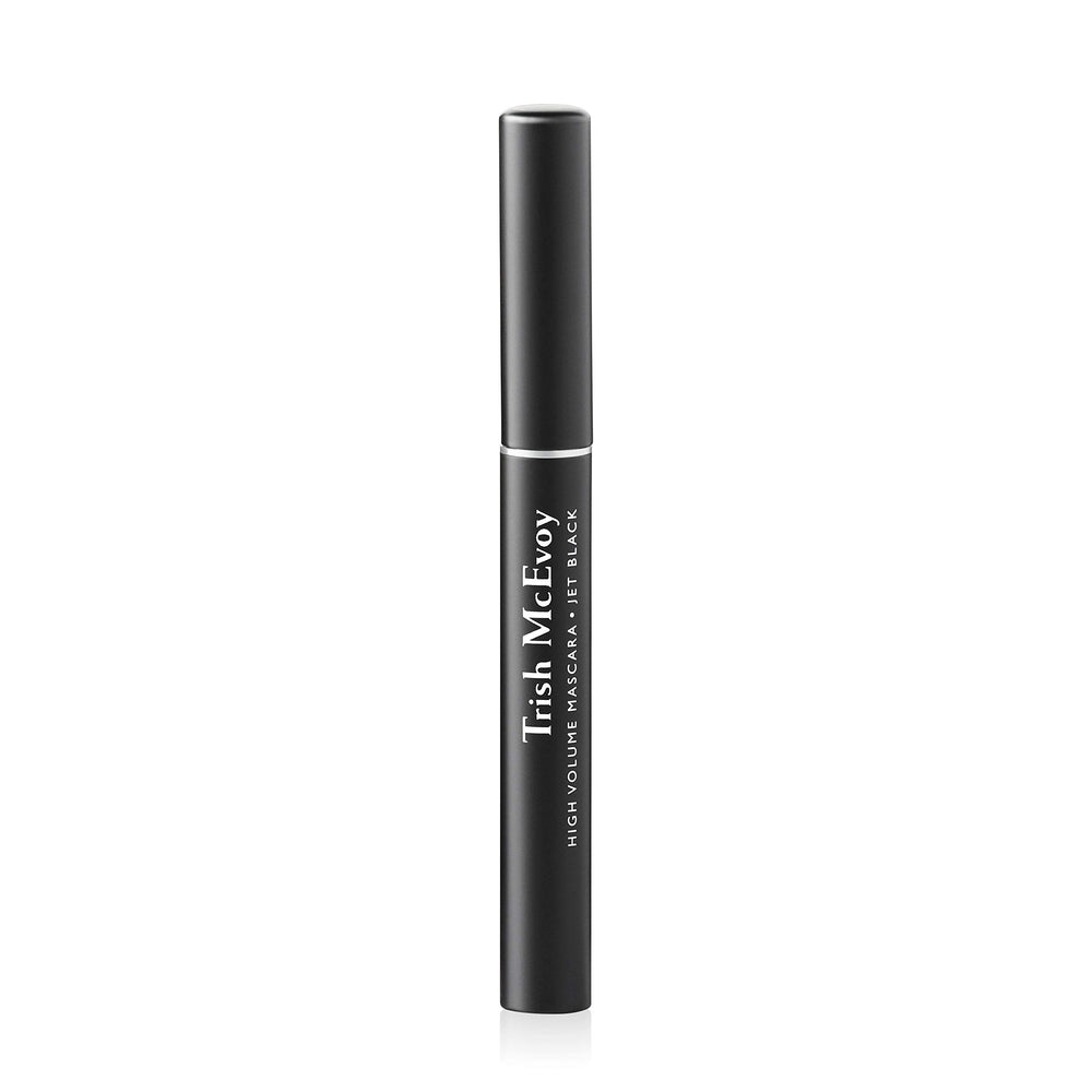 Trish McEvoy High Volume Mascara application motion demonstrates zigzag wiggle technique.