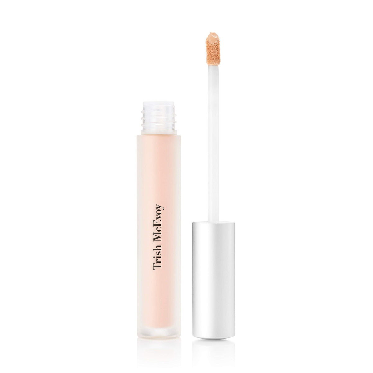 Trish McEvoy Instant Eye Lift full-size shade 1 packaging showcases convenient, long-wear brightening under-eye treatment.