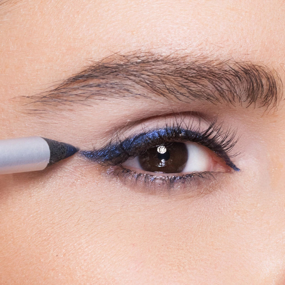 Trish McEvoy packaging shows compact, travel-friendly eyeliner case.
