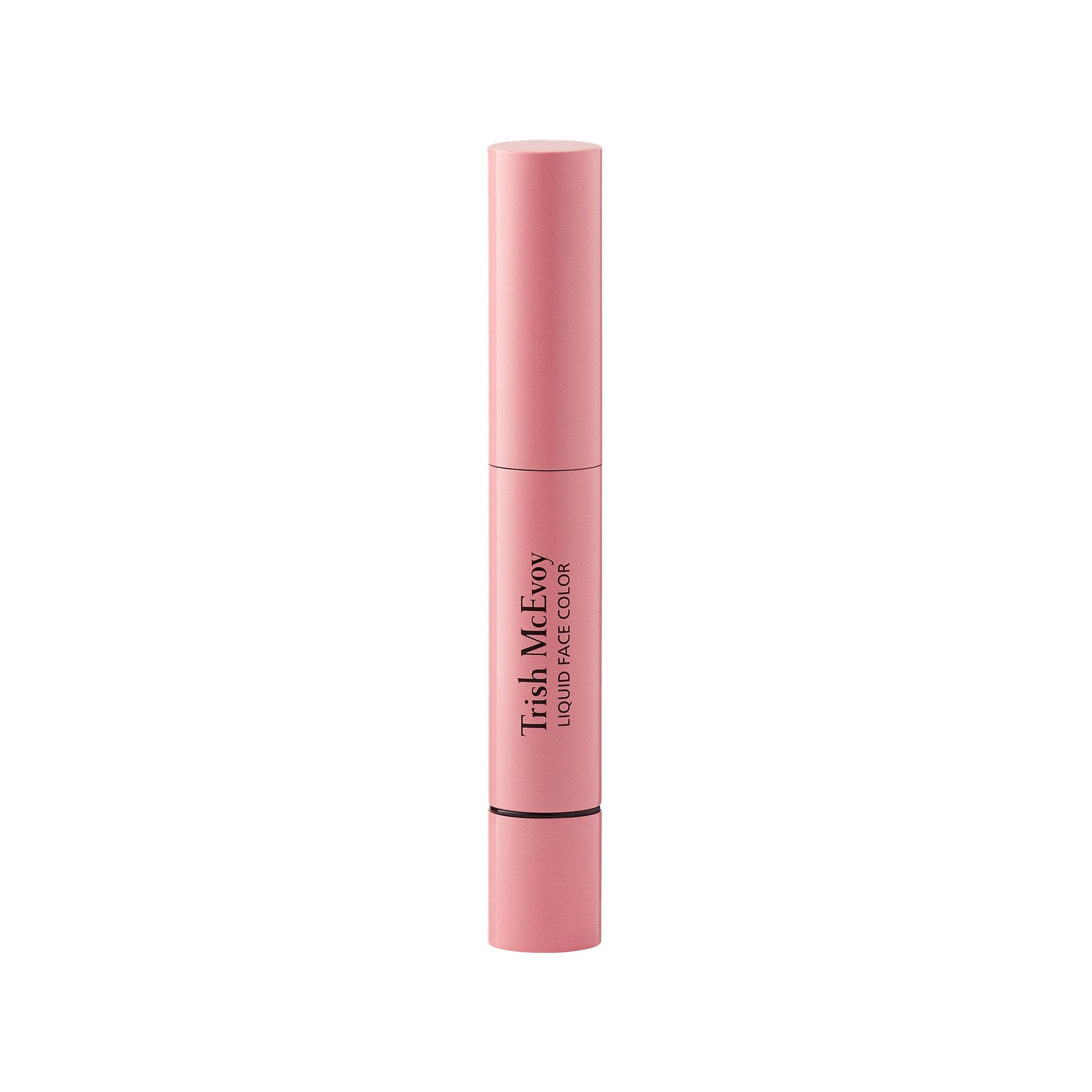 Trish McEvoy Liquid Face Color Glow brush application demonstrating easy blending