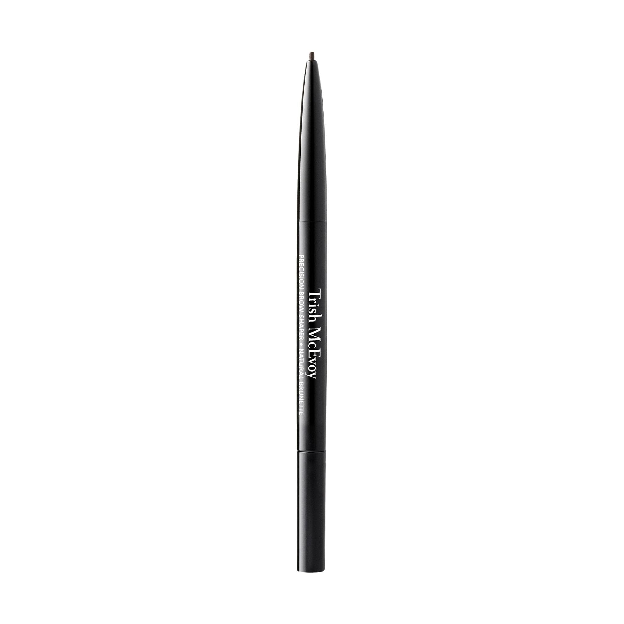 Trish McEvoy built-in brush on brow shaper for grooming and blending.