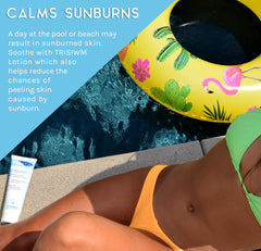 TRISWIM Swim Lotion Coconut Oil and Shea Butter deliver rich moisturization