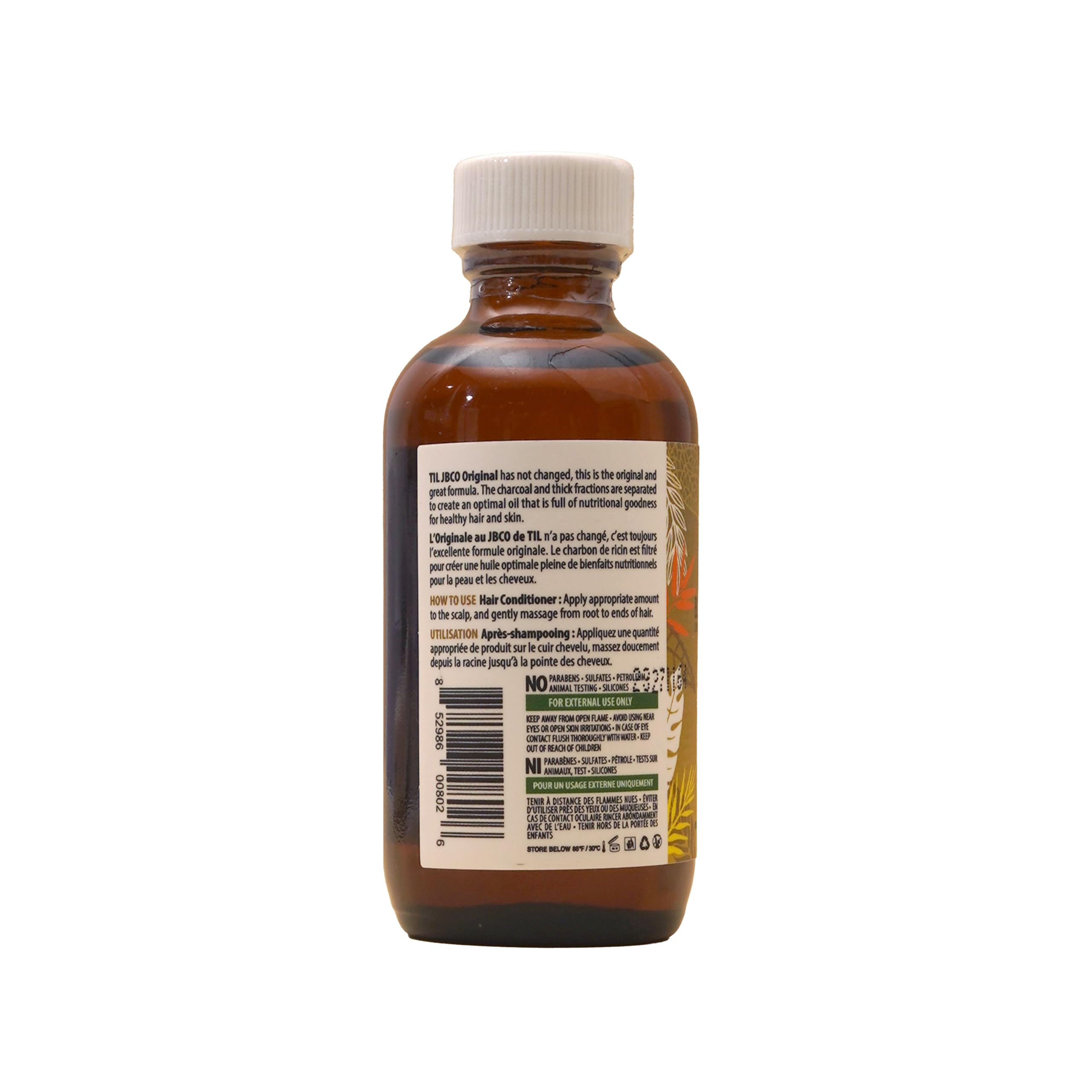 Tropic Isle Living Jamaican Black Castor Oil sheen shows healthy-looking shine.