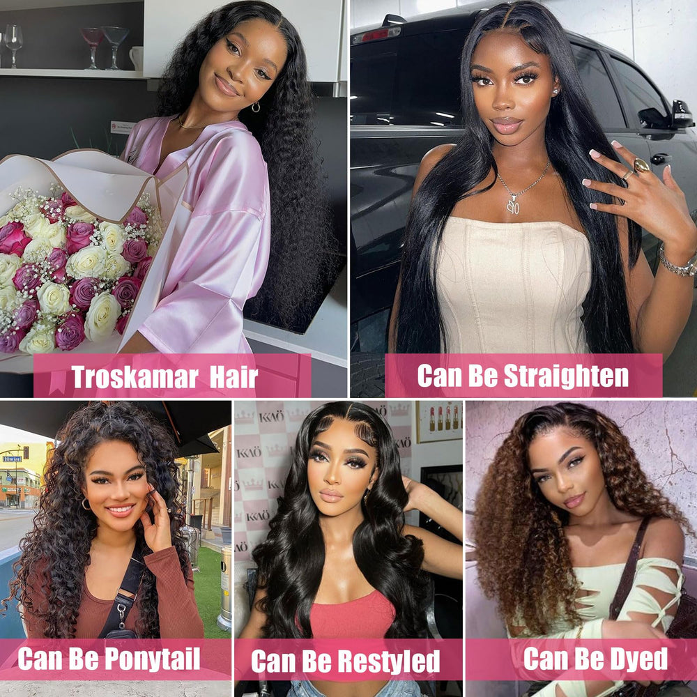 Troskamar Deep Wave care routine image shows gentle cleansing and conditioning benefits
